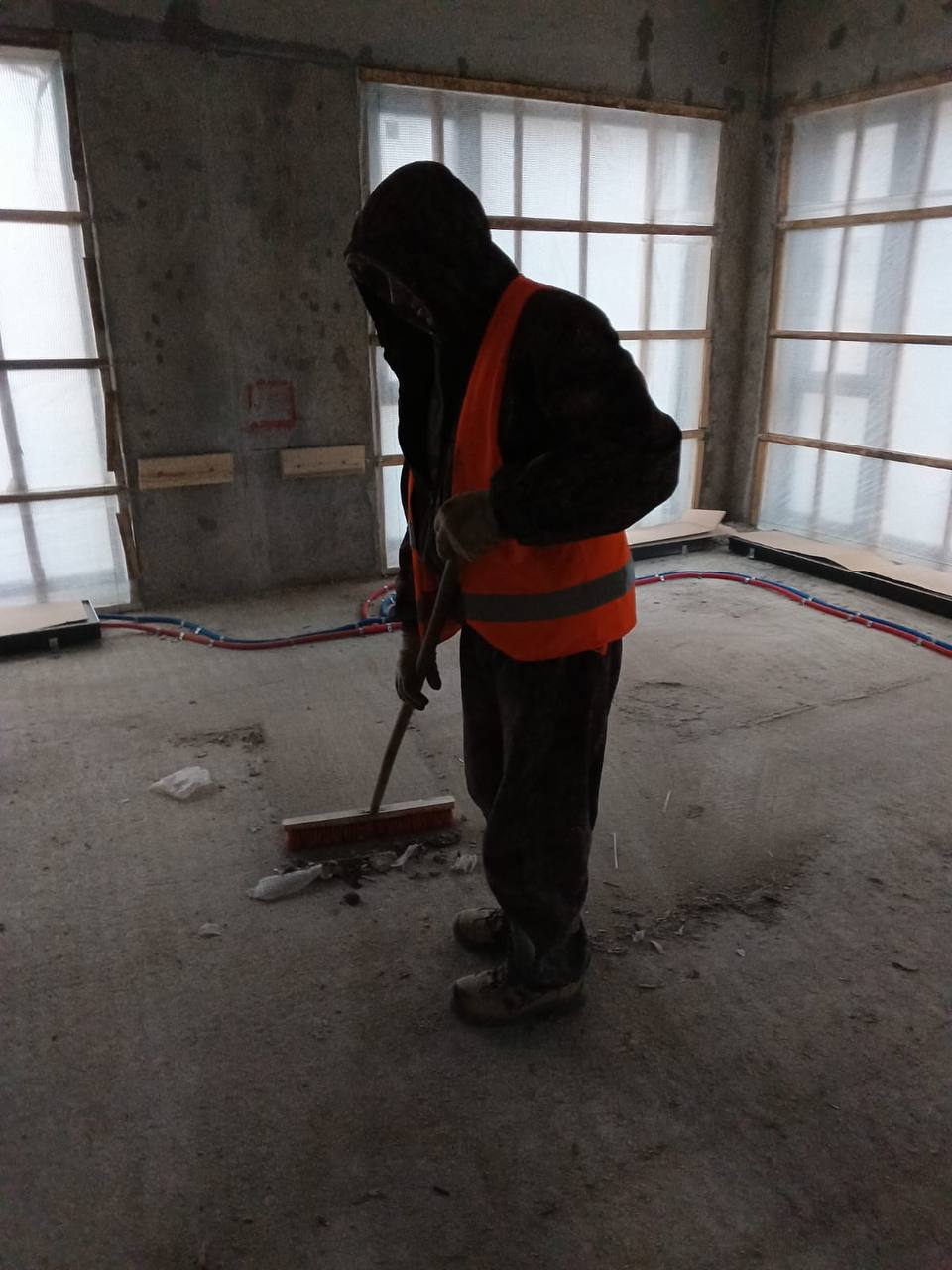 Рабочий процесс на объекте
